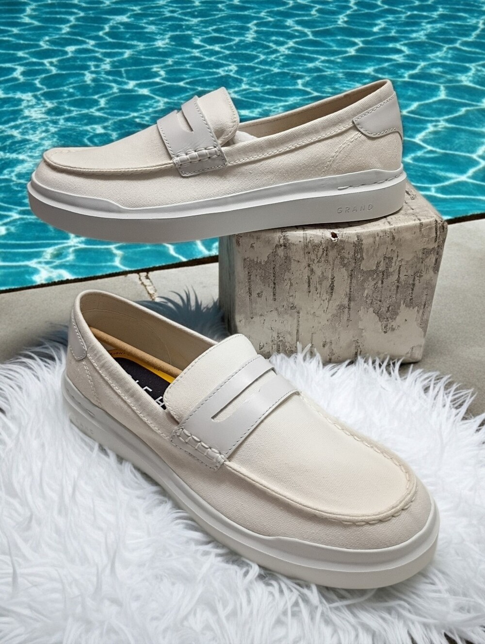 Cole Haan Women's Sz 10.5 Loafers Canvas 🆕
